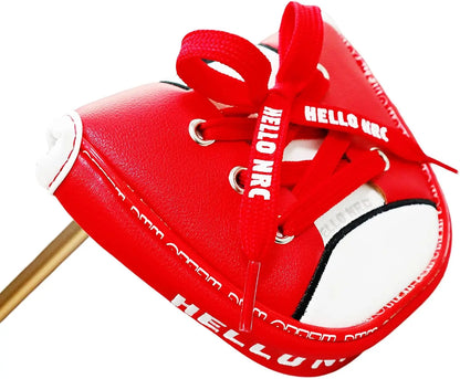 Golf Mallet Putter Headcovers Cute Shoe Design Golf Club Head Cover for Scotty Cameron Taylormade Odyssey