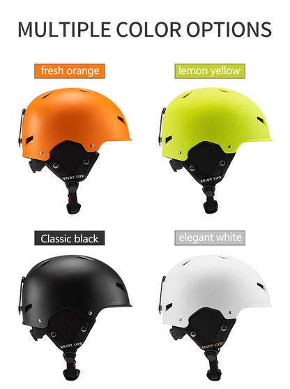 Eastinear Ski Helmet Is Lightweight, Breathable, Anti-collision and Warm for Men and Women, Outdoor Ski Equipment for Children