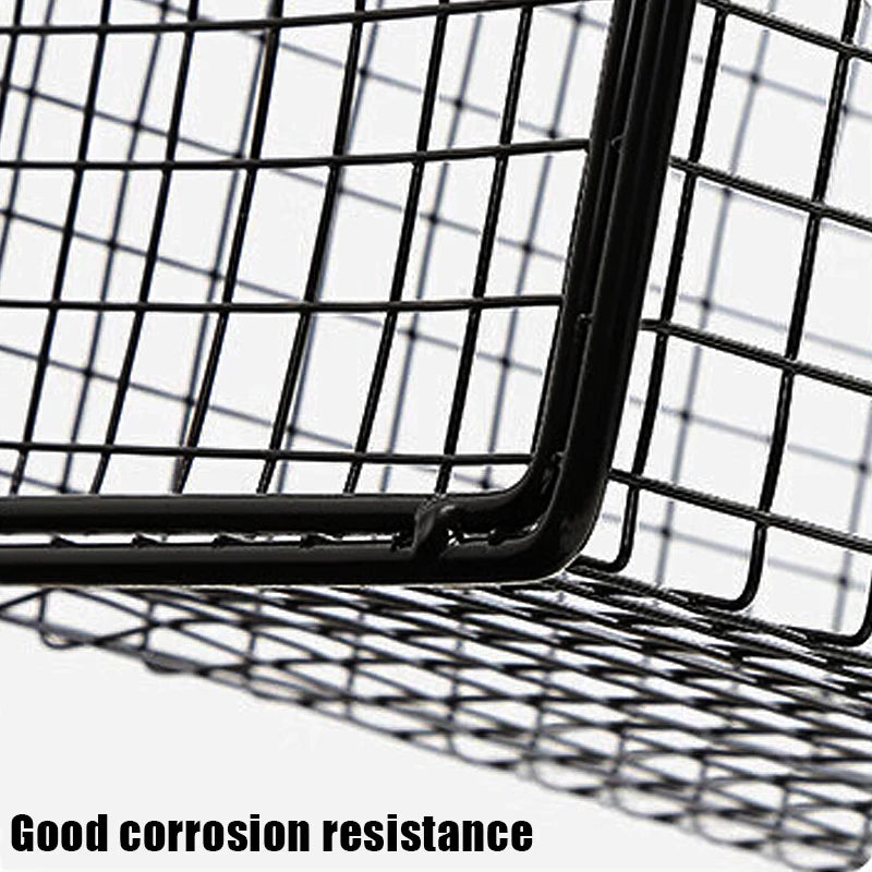 Living Room Bedroom Kitchen Storage Rack Bathroom Wall-Mounted Storage Rack (No Drilling Required)