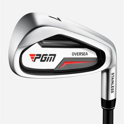PGM Golf Clubs TIG051,Men Women Right Handed Training Clubs,#5/6/7/8/9/P/S IRON Stainless Steel Low Center of Gravity Pole