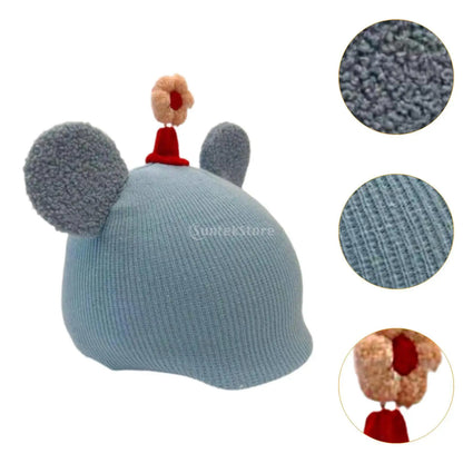 Ski Helmet Cover Birthday Comfortable Portable Cartoon Winter Warm Outdoor Cute Ski Helmet Helmet Decoration