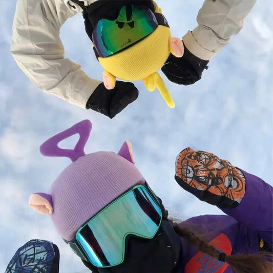 Ski Helmet Cover for Women Men Skiing Helmet Covers Decor Snowboard Washable Outdoor Sports Cute Knitted Helmets Accessories
