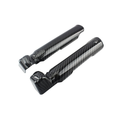 for Surron Light Bee Water Transfer Carbon Fiber Extended Tail Rear Fender Front Mudguard Battery Cover SUR-RON Accessories