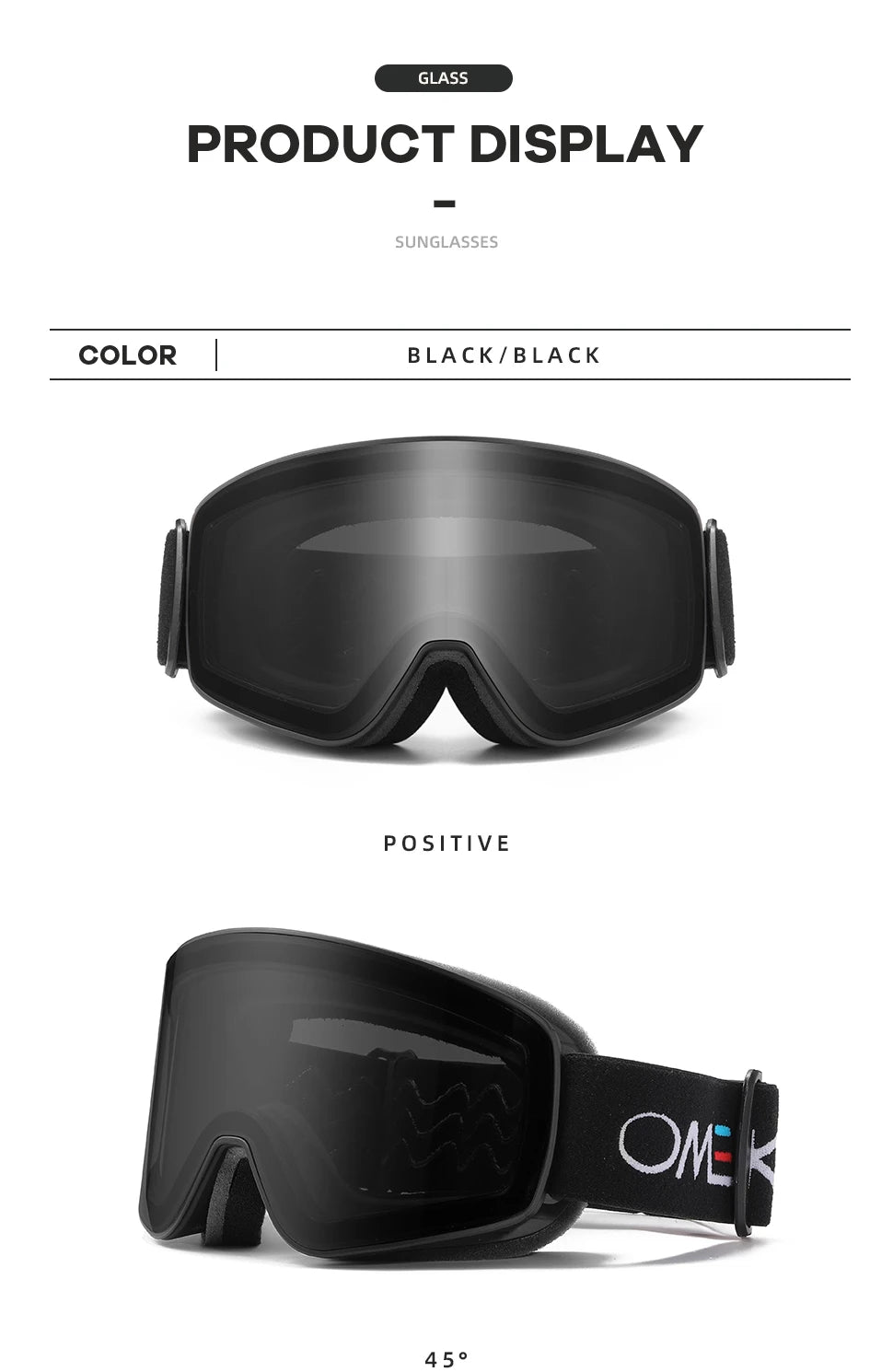 ELAX BRAND NEW Double Layers Anti-Fog Ski Goggles Snowmobile Eyewear Outdoor Sport Snow Snowboard Glasses