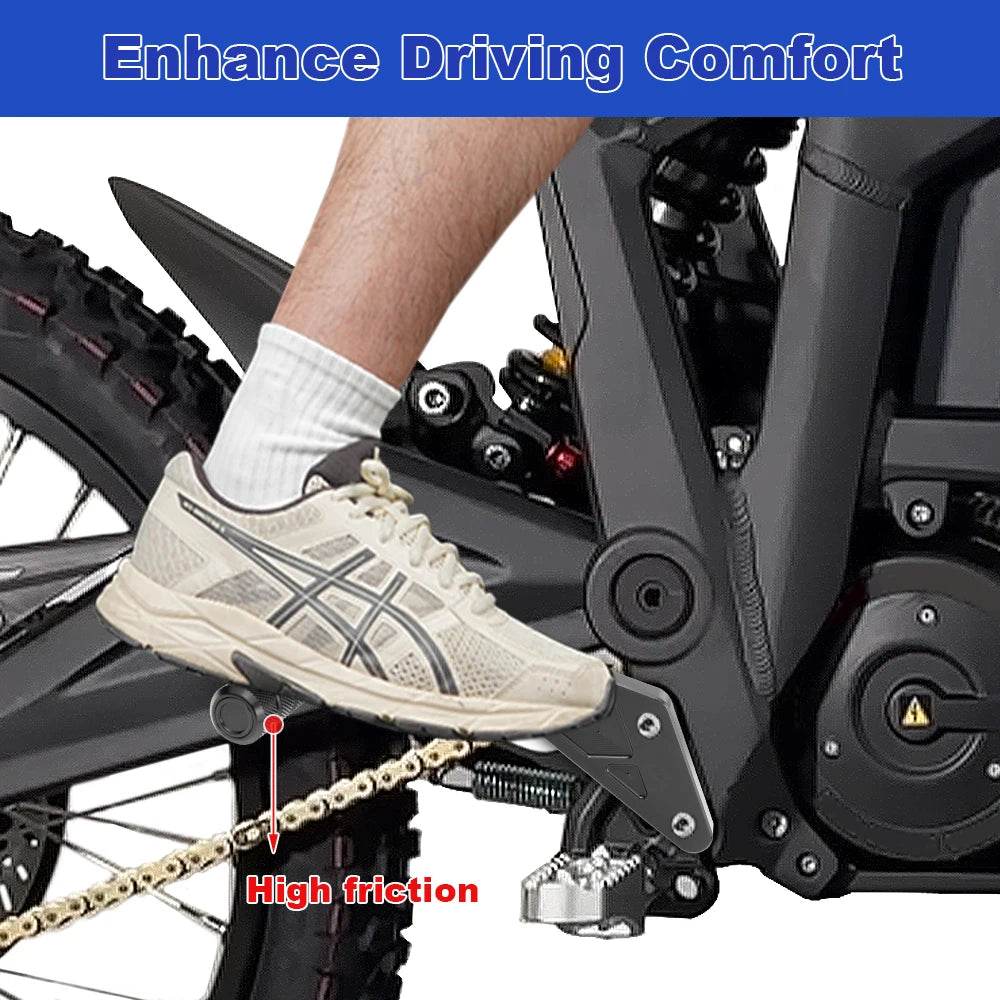 For Talaria Sting MX3/R MX4 Surron light bee X/S/L1E Segway X160 X260 Motorcycle Rear Passenger Foot Pegs Pedal Footrest Bracket