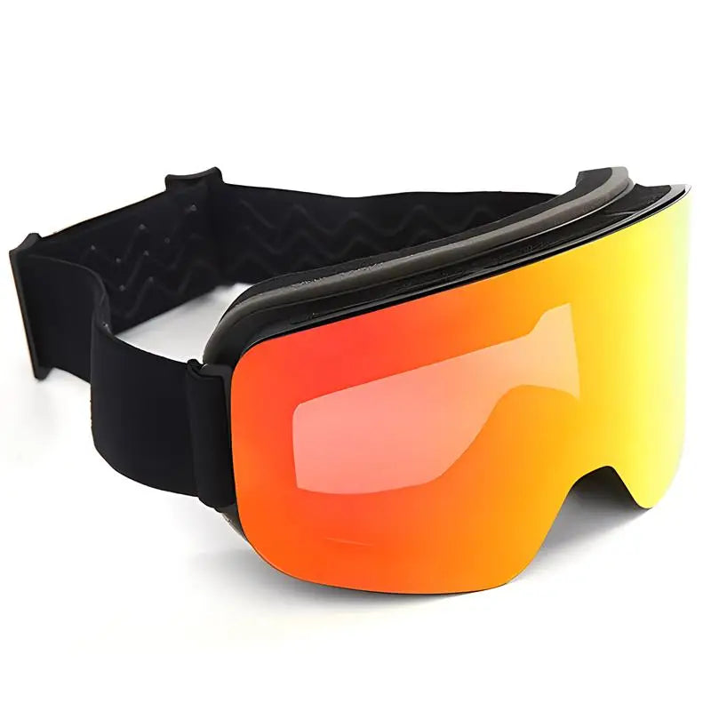 Big Ski Snowboard Goggles Women Men Skiing Eyewear Mask UV 400 Snow Protection Over Glasses Adult Double Anti-Fog Cylindrical