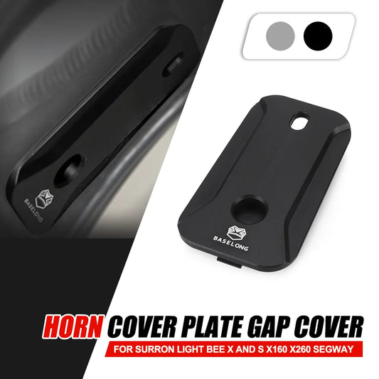 For Sur-ron CNC Aluminum Horn Cover Plate Gap Cover For SurRon Light Bee X and S X160 X260 For Segway Electric Dirt Bike