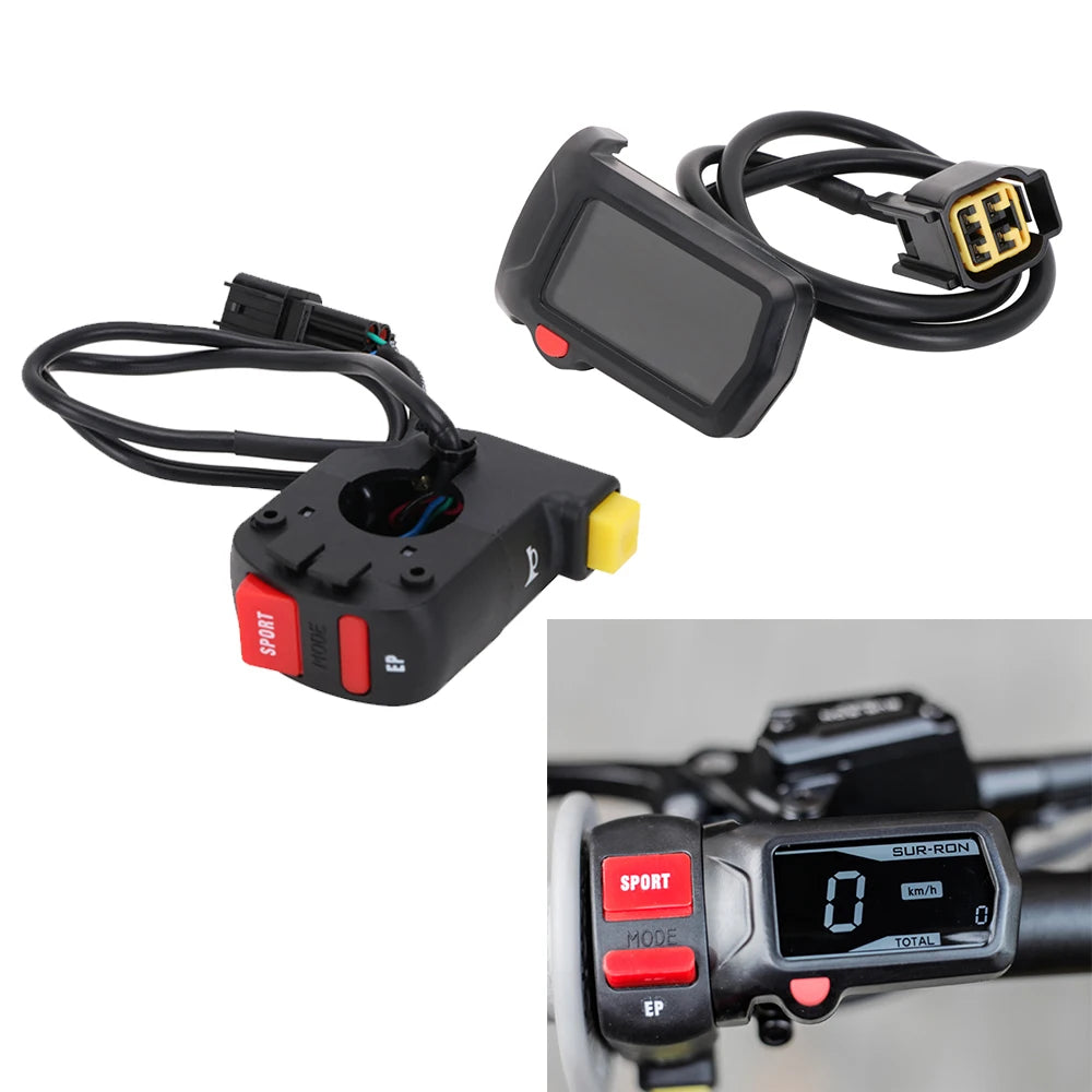 Motorcycle Hour Meter For Sur Ron Sur-Ron Surron Electric Cross-country Bike For SUR RON Light Bee parts Speedometer