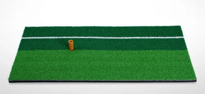 PGM Golf Mat with Rubber Tee Holder Realistic Grass Putting Mats Outdoor Sports Golf Training Turf Mat Indoor Office DJD003-9