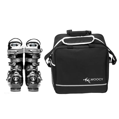 2PCS/set Ski Bag & Boot Bag Padded Waterproof Skis Storage Bag for Travel Fit Skis Up to 200 cm and Boots Up to US Size 13 스키 백
