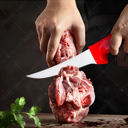 Stainless Steel Skinning Carving Knife Kitchen Boning Knife Meat Butcher Cleaver Utility Slicing Fish Vegetable Fruit Knives