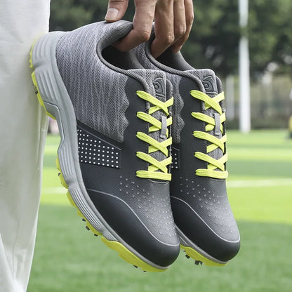 Waterproof Golf Shoes for Men Spikeless Outdoor Golf Sport Training Sneakers Classic Mens Golf Trainers Big Size 13 14