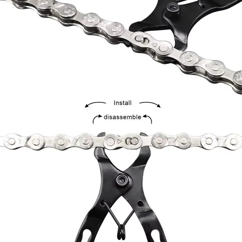 Mini Bicycle Chain Buckle Pliers Potable MTB Bike Chain Quick Release Magic Link Clamp Removal Install Plier Cycling Repair Tool