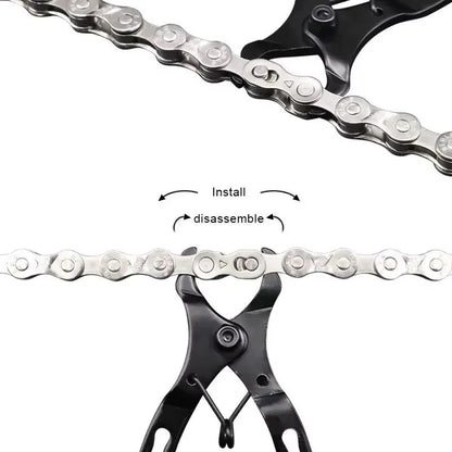 Mini Bicycle Chain Buckle Pliers Potable MTB Bike Chain Quick Release Magic Link Clamp Removal Install Plier Cycling Repair Tool