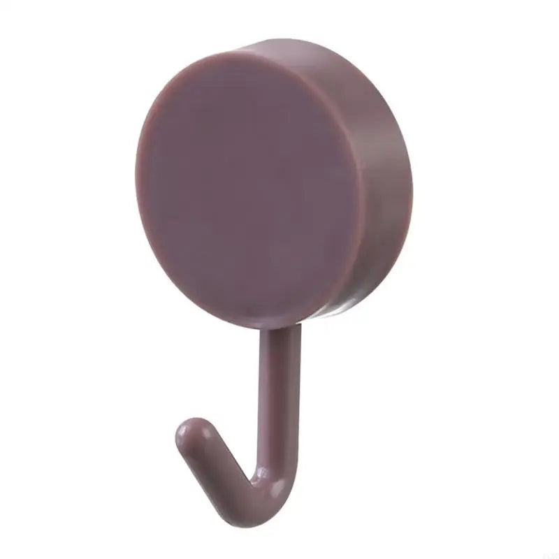 Adhesive Decorative Wall Hook Damage Frees Installation Strong Hold Bathroom Kitchen Use ABS Plastic Waterproof Hanger