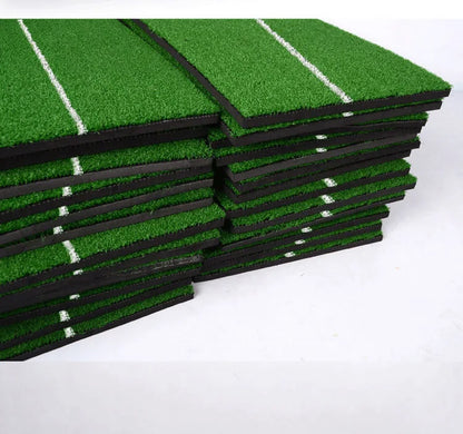 Golf Mat| Artificial Turf, Foam Bottom Golf Hitting Mat| Outdoor and Indoor Practice Golf Mat with Rubber Tee,30x60cm