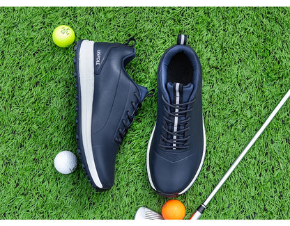 2024 Comfortable Golf Shoes Men Big Size 39-48 Professional Golf Spikeless Sneakers Non-Slip Waterproof Golfer Walking Footwear