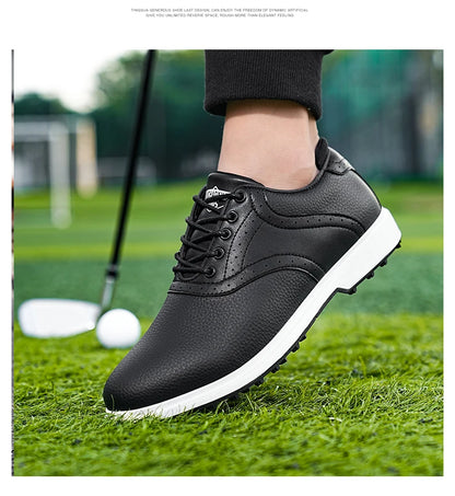 Four Seasons Universal Golf Shoes Men's Waterproof And Breathable Golf fixed Needle BOA Golf Shoes Outdoor Walking Sports Shoes