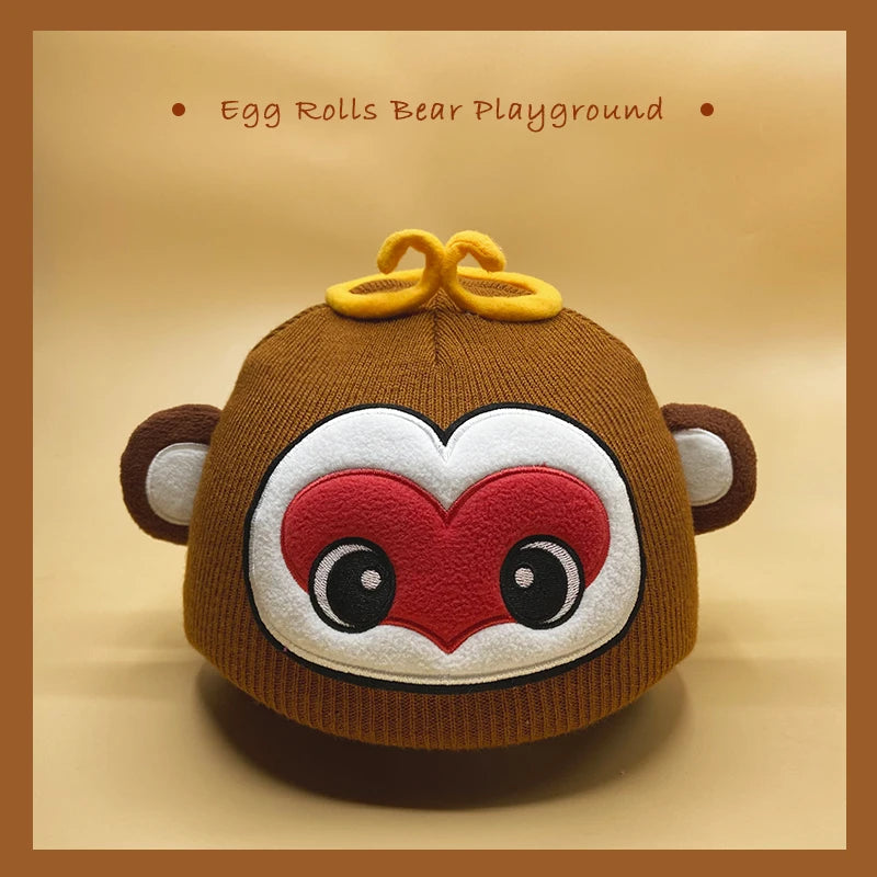 Ski Helmet Cover Decoration, Cute Cartoon Half Helmet Cover for Kids, Suitable for Electric Scooters Adult Helmet Decoration Hat