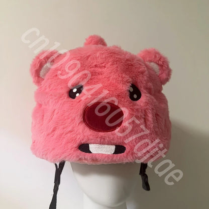 Ski Helmet Cover Decoration Cute Cartoon Half Helmet Cover for Kids Suitable for Electric Scooters Adult Helmet Decoration Hat