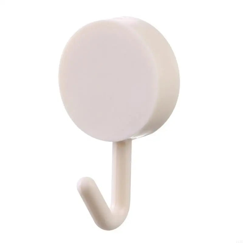 Adhesive Decorative Wall Hook Damage Frees Installation Strong Hold Bathroom Kitchen Use ABS Plastic Waterproof Hanger