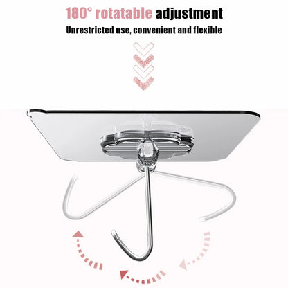 Living Room Bedroom Kitchen Storage Rack Bathroom Wall-Mounted Storage Rack (No Drilling Required)