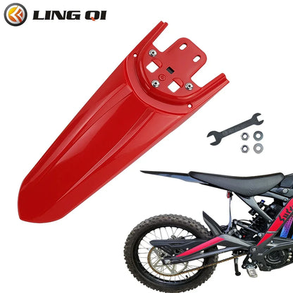 Light Bee X And S Modified Second-Generation Longer Rear Fender Streamlined Dirt Pit Mudguard Tail Guard For Sur Ron Surron Moto