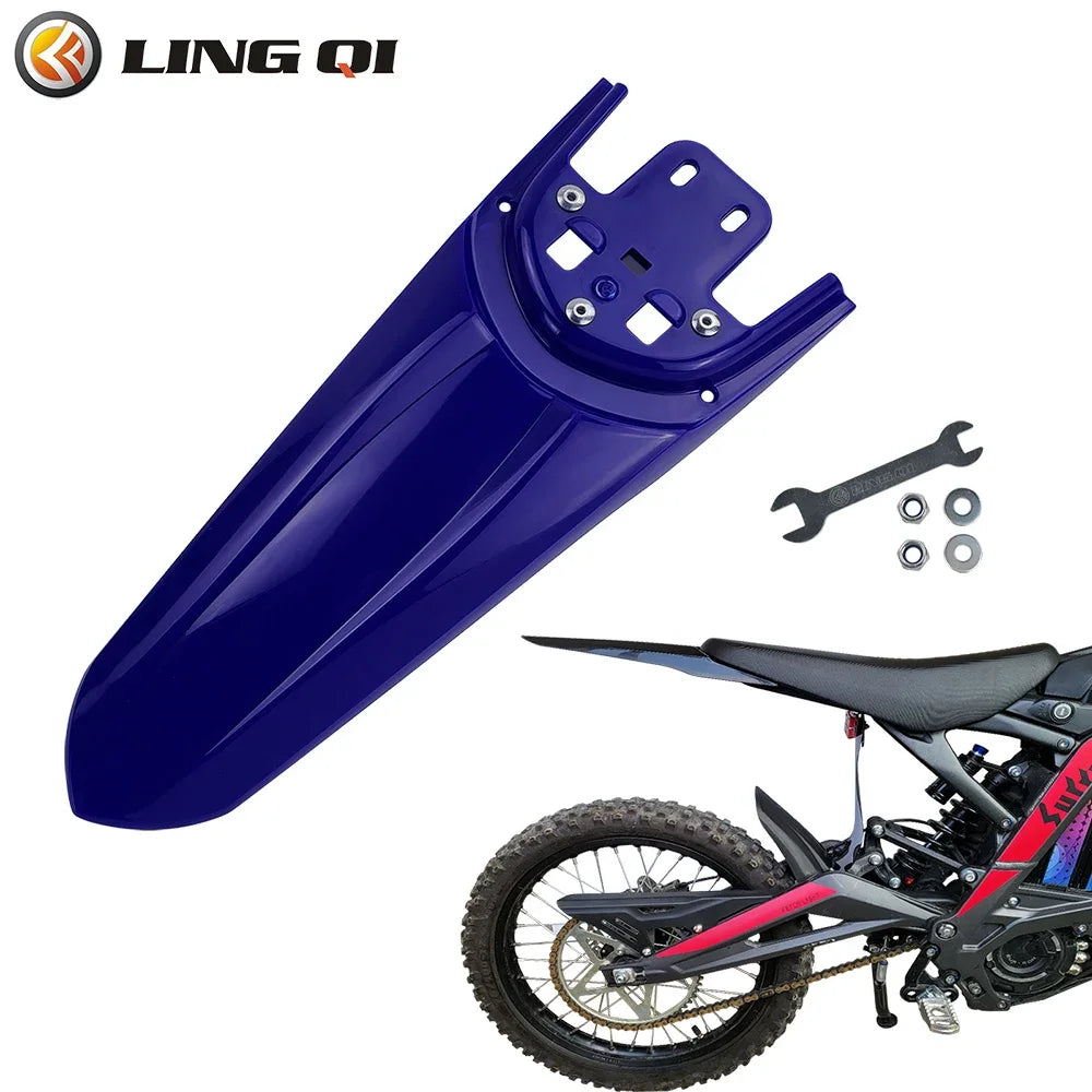 Light Bee X And S Modified Second-Generation Longer Rear Fender Streamlined Dirt Pit Mudguard Tail Guard For Sur Ron Surron Moto