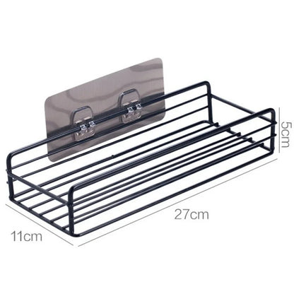 Bathroom Shelf Kitchen Organizer Shelves Corner Frame Iron Shower Caddy Storage Rack Shampoo Holder For Bathroom Accessories