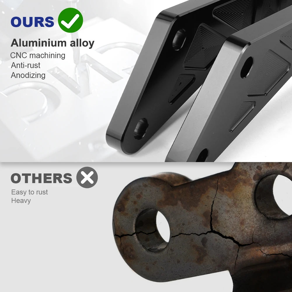 For Talaria Sting MX3/R MX4 Surron light bee X/S/L1E Segway X160 X260 Motorcycle Rear Passenger Foot Pegs Pedal Footrest Bracket