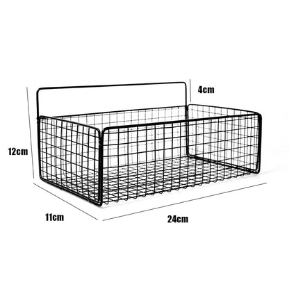 Living Room Bedroom Kitchen Storage Rack Bathroom Wall-Mounted Storage Rack (No Drilling Required)