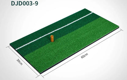 PGM Golf Mat with Rubber Tee Holder Realistic Grass Putting Mats Outdoor Sports Golf Training Turf Mat Indoor Office DJD003-9