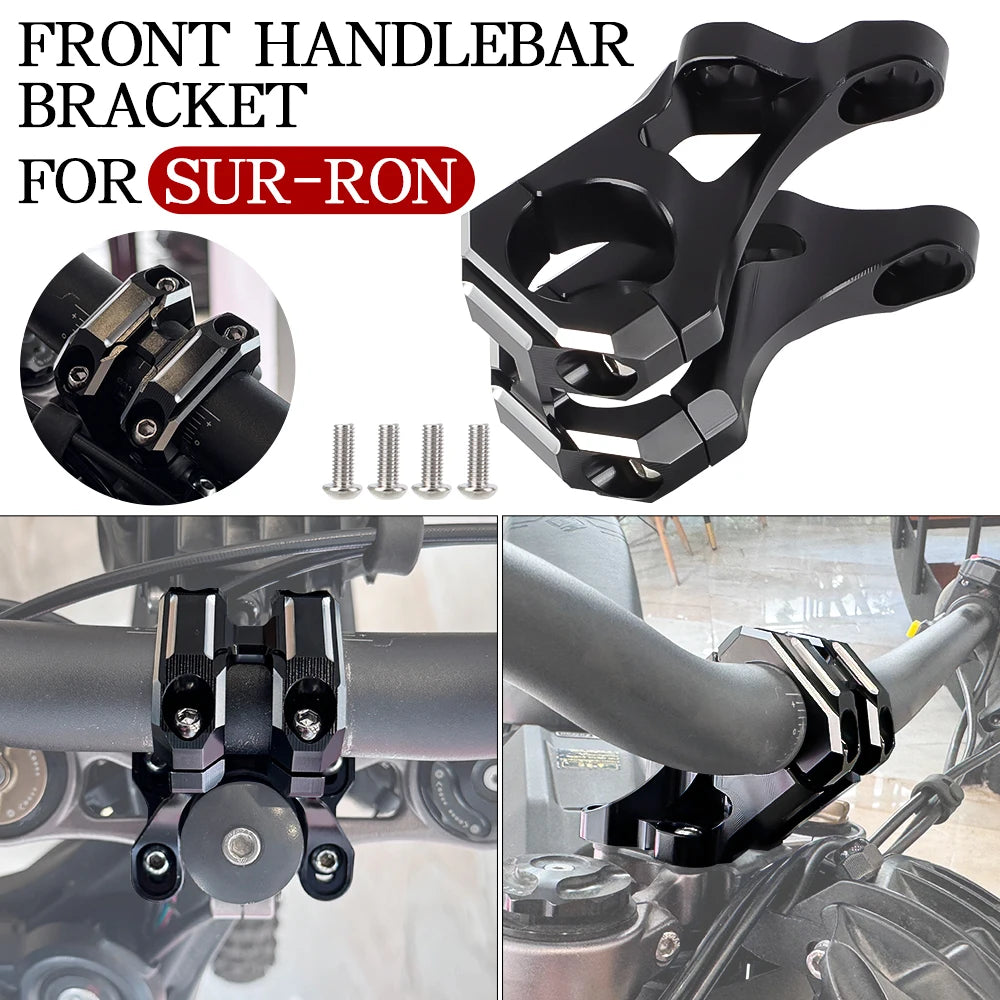 Motorcycle Front Handlebar Bracket For Surron Light Bee X S Sur Ron Electric Motocross Steering Stem Modified Parts Aluminum