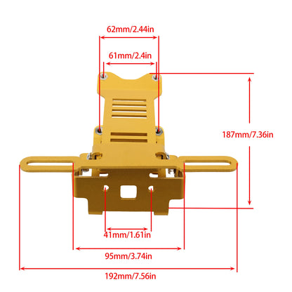 For SUR-RON Ultra Bee License Plate Bracket License Plate Holder Parts For Sur Ron UB E-bike Off-road Modified Accessories