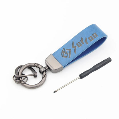 High-Grade Leather Motorcycle Keychain Holder Keyring For Sur Ron Surron Light Bee X S Lightbee Electric Off-Road Bike