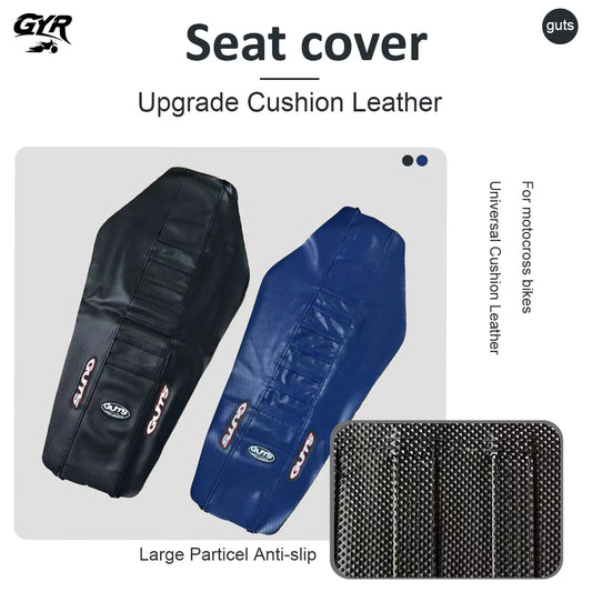 Guts Motocross Universal seat Cushion Cover Anti-slip Wear-resistant waterproofing For KTM SXF EXC KXF CRF YZF gasgas Beta 300mx