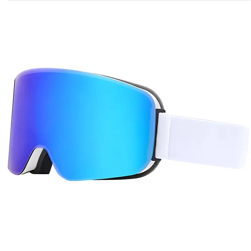 Big Ski Snowboard Goggles Women Men Skiing Eyewear Mask UV 400 Snow Protection Over Glasses Adult Double Anti-Fog Cylindrical