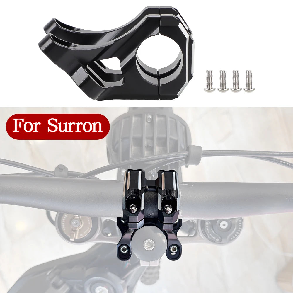 Motorcycle Front Handlebar Bracket For Surron Light Bee X S Sur Ron Electric Motocross Steering Stem Modified Parts Aluminum