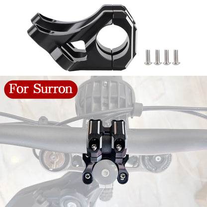 Motorcycle Front Handlebar Bracket For Surron Light Bee X S Sur Ron Electric Motocross Steering Stem Modified Parts Aluminum