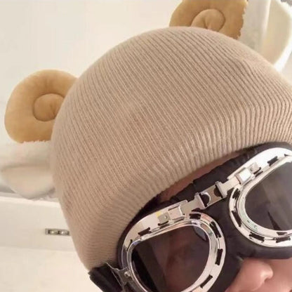 Ski Helmet Cover Birthday Comfortable Portable Cartoon Winter Warm Outdoor Cute Ski Helmet Helmet Decoration