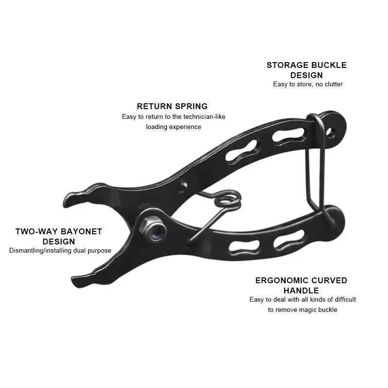 Mini Bicycle Chain Buckle Pliers Potable MTB Bike Chain Quick Release Magic Link Clamp Removal Install Plier Cycling Repair Tool