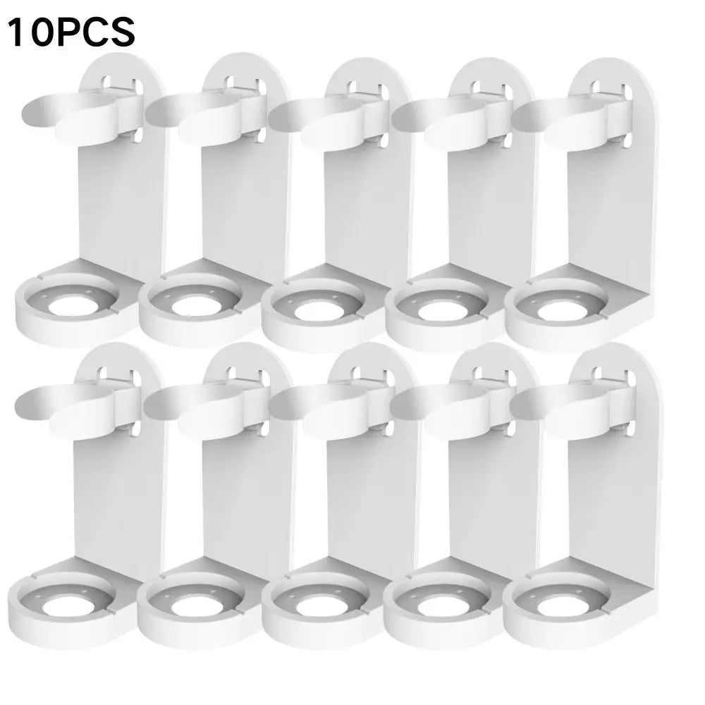 Wall-Mounted Electric Toothbrush Holder Plastic Tooth Hook Razor Rack Storage Space Shelf Bathroom Home Accessories Saving V9P0