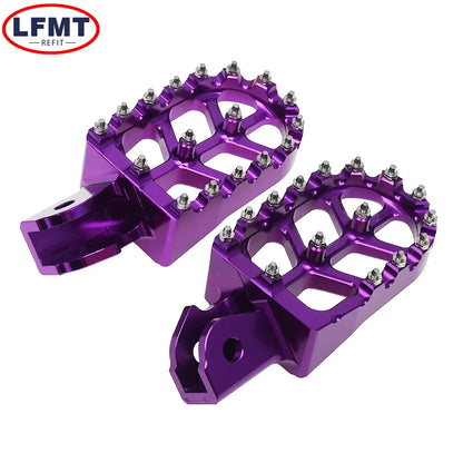 Motorcycle CNC Footpegs Foot Pegs Rests Pedals For Sur-Ron Surron Sur ron Light Bee S  Light Bee X Off-Road Electric Foot Pedals