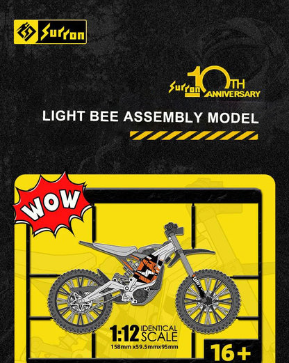 SURRON Light bee assembled model handpiece ornaments Toys simulation Light bee electric off-road ebike splicing model Toys