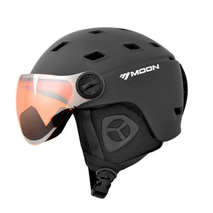 MOON-Professional Ski Helmet for Adult and Youth, Universal for Skateboard, Snowboard, Snow Equipment, Warm, Winter