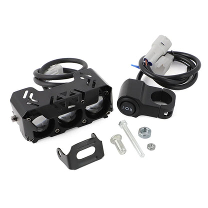 80w brighter Yellow and White light LED Headlight Front Light Bar & Switch Kit For Surron L1E Road Legal Model For Sur ron