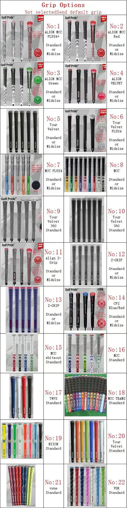 Golf Irons Complete Set for Men, Golf Club Set, 4th Generation, Coppery Tour, Long Distance Forged, Hollow Design, P790, New