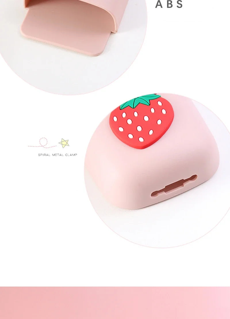 Cartoon Wall Mounted Storage Box for Bedroom Mobile Phone Bathroom Toothpaste Toothbrush Organizer