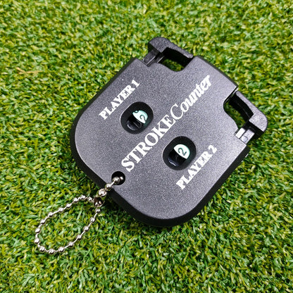 Mini Handy Golf Shot Count Stroke Putt Score Counter Two Digits Scoring Keeper With Key Chain Golf Accessorie Golf Training Aids