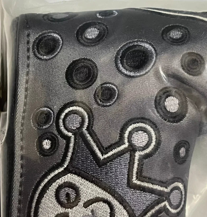 Golf Outdoor Training, Custom shop jackpot Johnny, Charcoal/Gray Clown Blade putter head cover